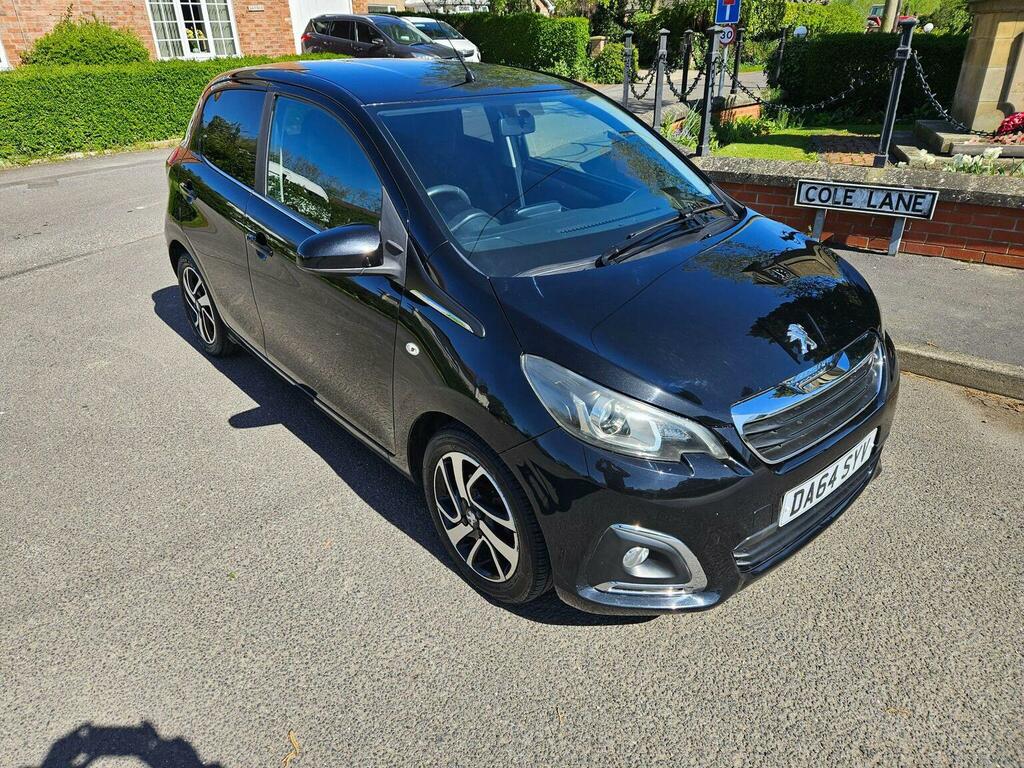 Peugeot 108 Hatchback 1.2 Vti Puretech Allure Euro 5 2014 DA64SYV Black #6