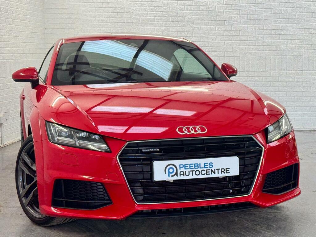 Audi TT 2.0 Tfsi S Line S Tronic Quattro Euro 6 Ss Red