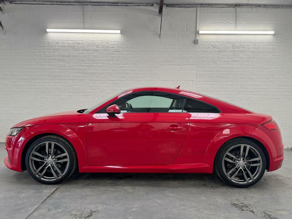 Audi TT 2.0 Tfsi S Line S Tronic Quattro Euro 6 Ss Red #4