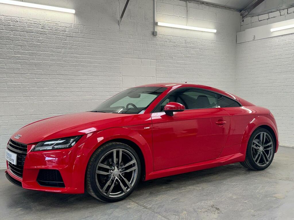 Audi TT 2.0 Tfsi S Line S Tronic Quattro Euro 6 Ss Red #3