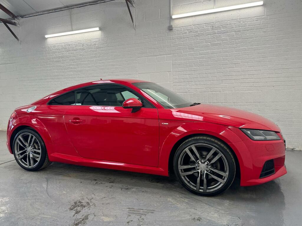 Audi TT 2.0 Tfsi S Line S Tronic Quattro Euro 6 Ss Red #5