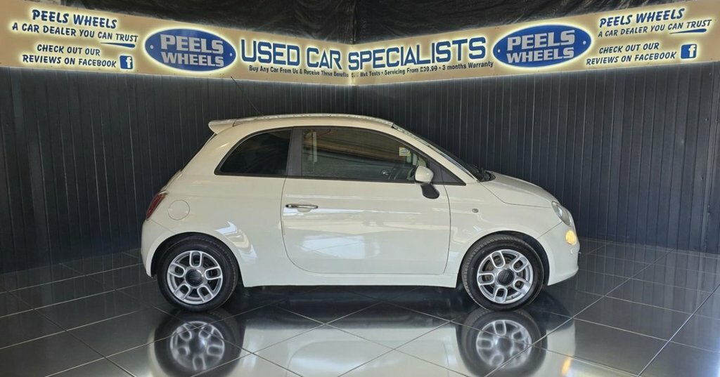 Fiat 500 1L Sport GJ58UXP White #4