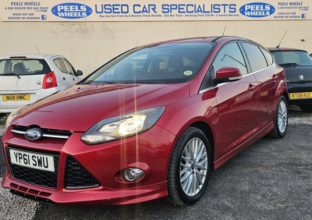 Ford Focus 1L Zetec S YP61SWU Red #3