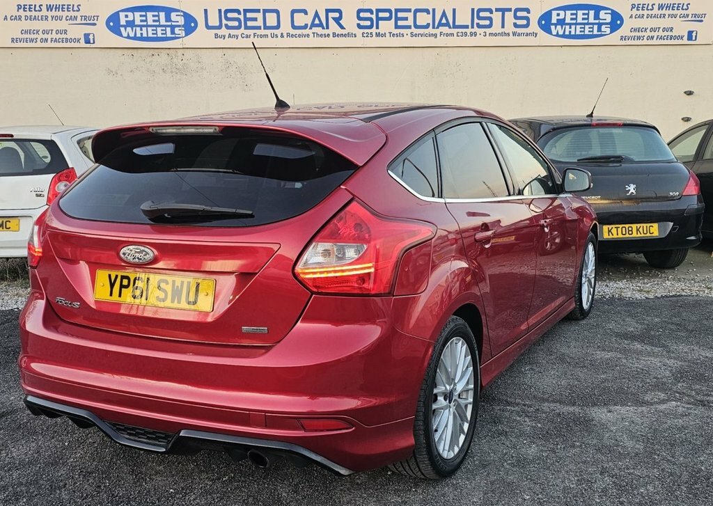 Ford Focus 1L Zetec S YP61SWU Red #6