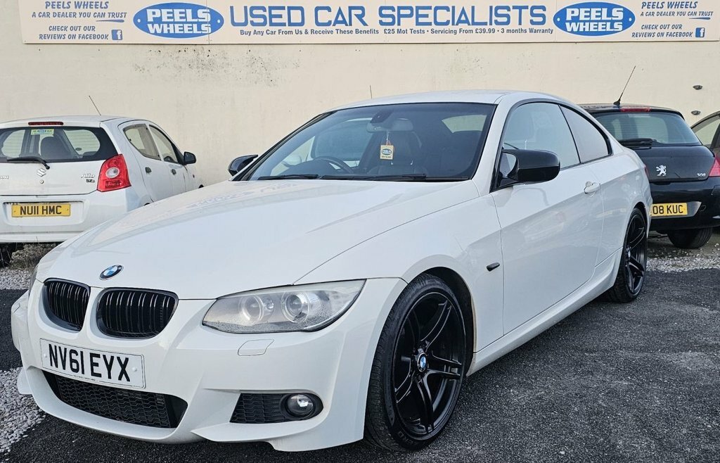 BMW 3 Series 2L M Sport NV61EYX White #3