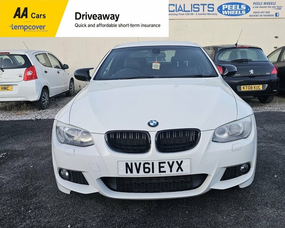 BMW 3 Series 2L M Sport NV61EYX White #2