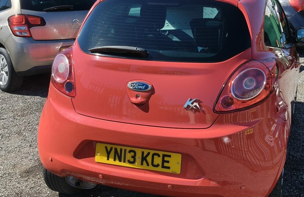 Ford KA Hatchback YN13KCE Black #5