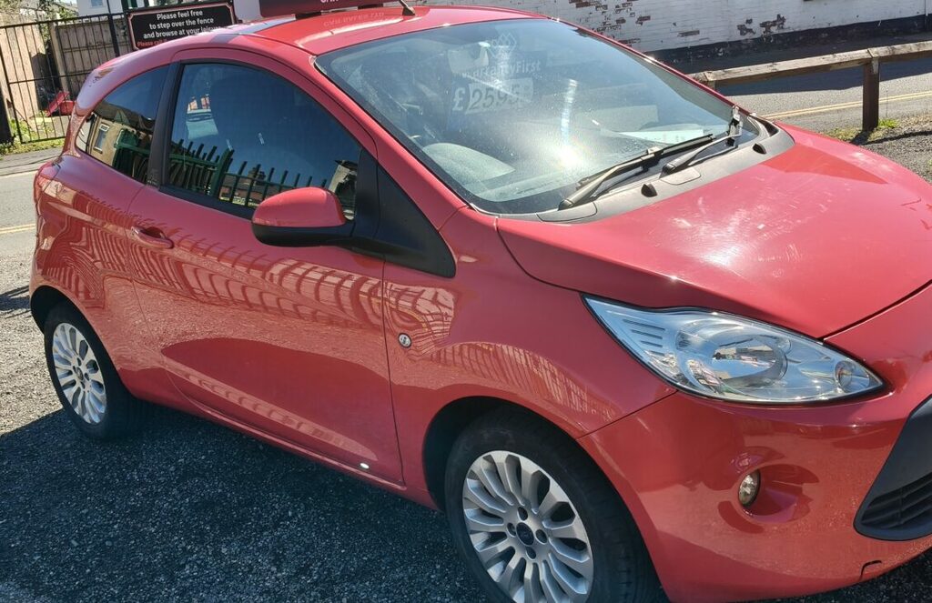 Ford KA Hatchback YN13KCE Black #3