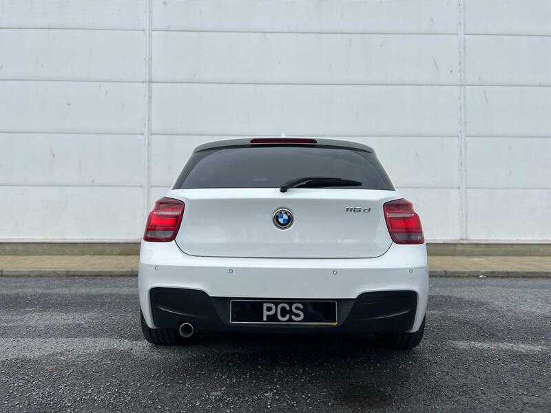 BMW 1 Series 2.0 118D M Sport Euro 5 Ss PJ64WTT White #5