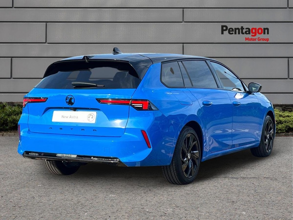 Vauxhall Astra Sports Tourer Astra 1.2 Turbo 130 Gs Estate MH75ADV Blue #4