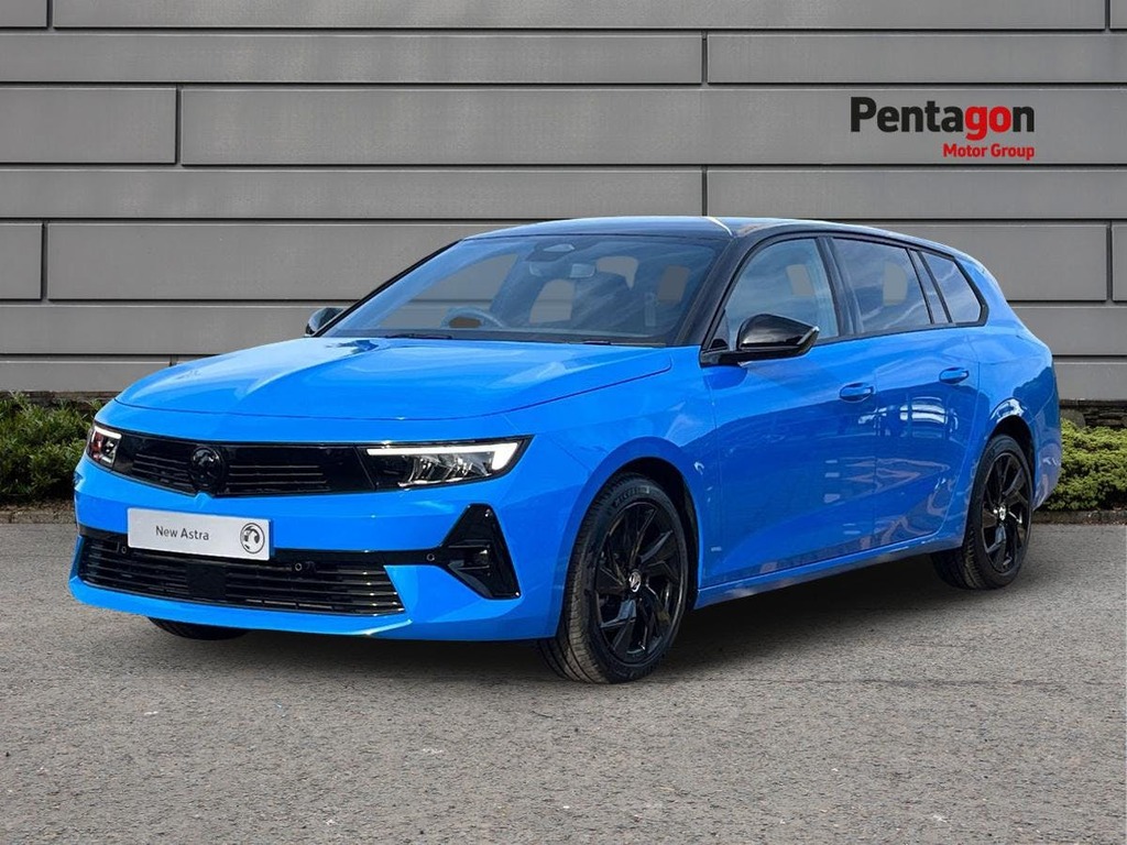 Vauxhall Astra Sports Tourer Astra 1.2 Turbo 130 Gs Estate MH75ADV Blue #3