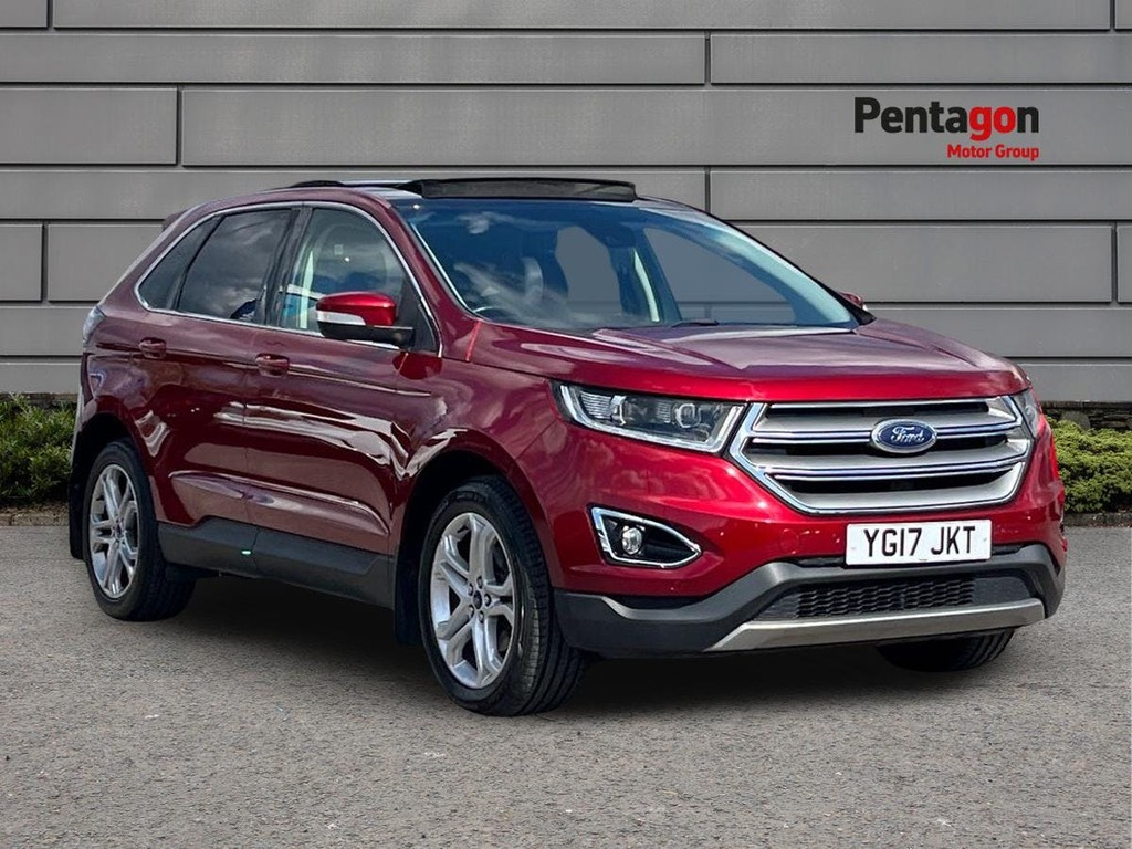 Ford Edge 2.0 Tdci Titanium Suv Awd Euro 6 Red