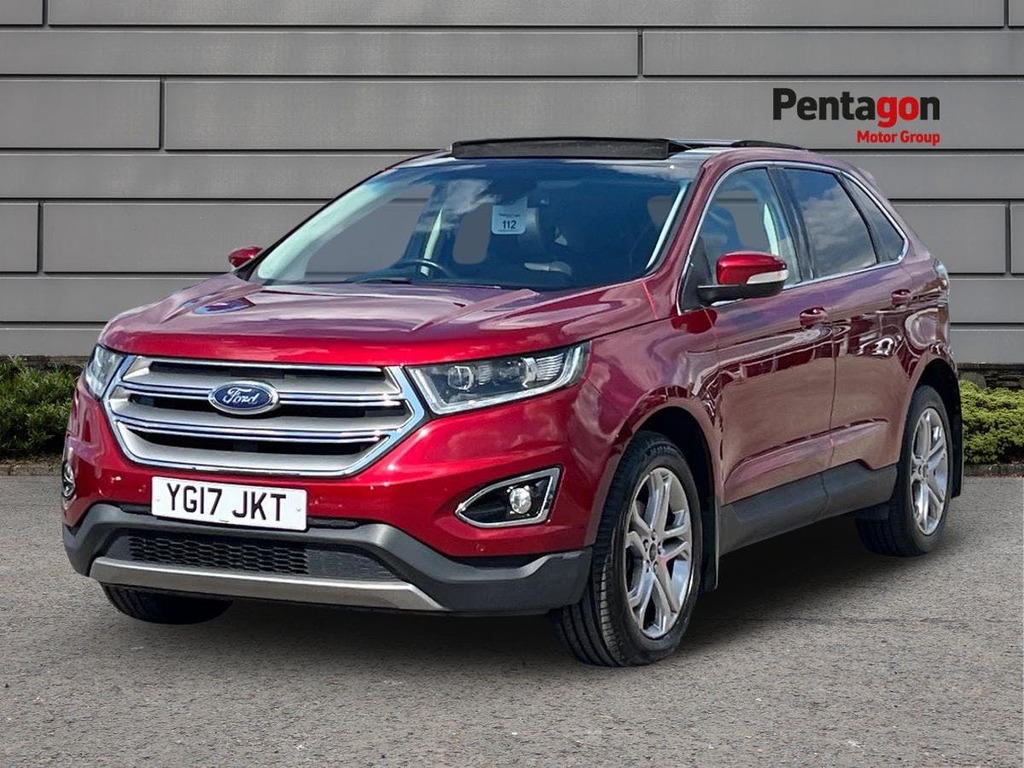 Ford Edge 2.0 Tdci Titanium Suv Awd Euro 6 Red #3