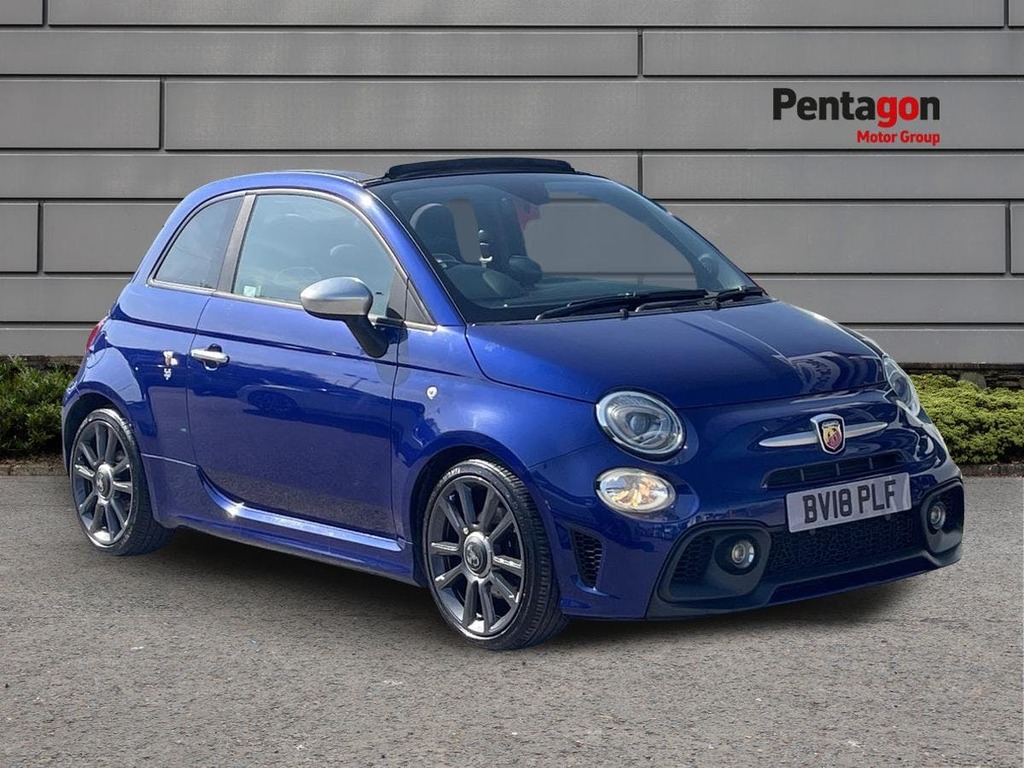 Abarth 595 1.4 T Jet Turismo Cabrio Euro 6 Blue