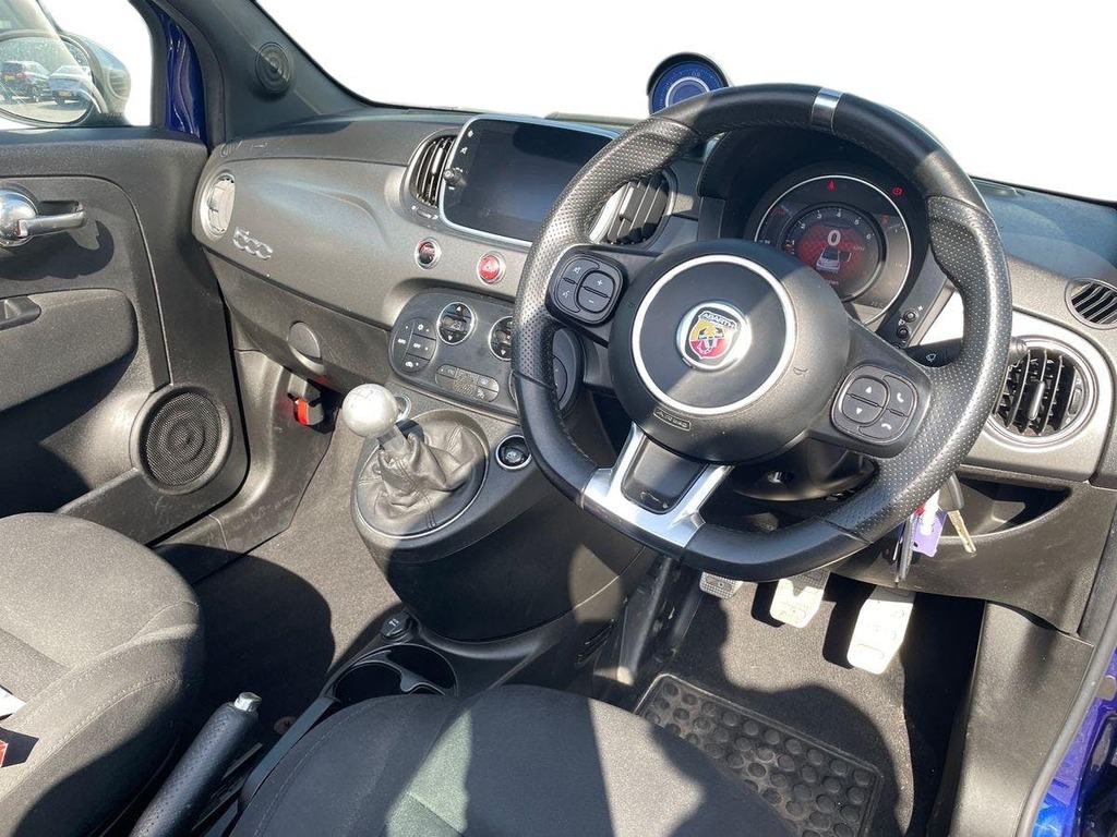 Abarth 595 1.4 T Jet Turismo Cabrio Euro 6 BV18PLF Blue #5