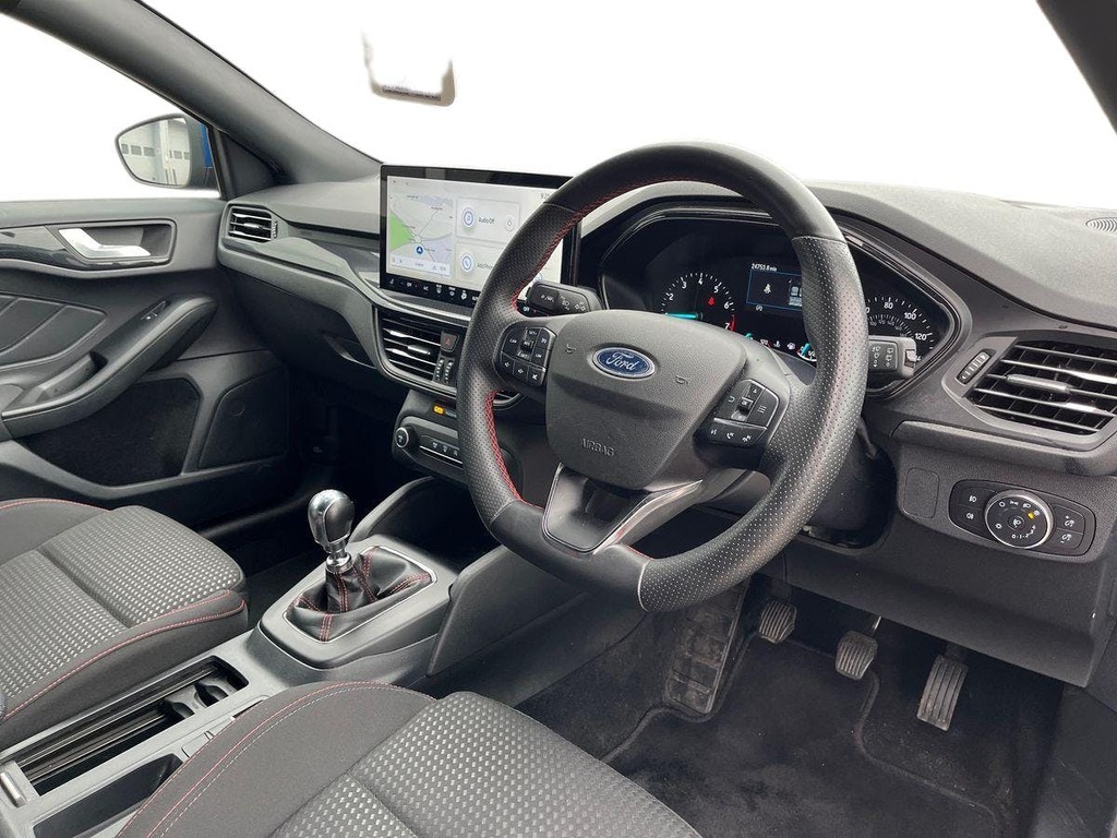 Ford Focus 1.0T Ecoboost St Line Hatchback MJ73YMX Blue #5