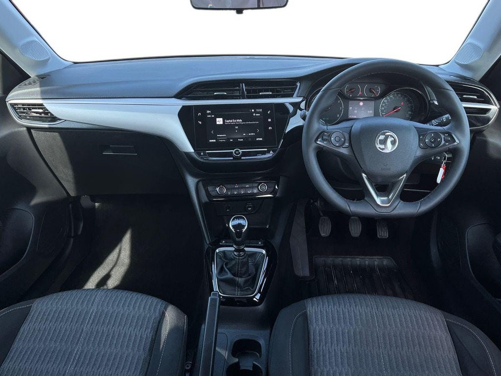 Vauxhall Corsa 1.2 Turbo Design Hatchback Euro FL73ZKH Black #6