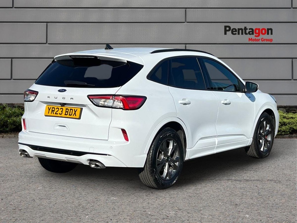 Ford Kuga 1.5T Ecoboost St Line Edition Suv Manua YR23BDX White #4