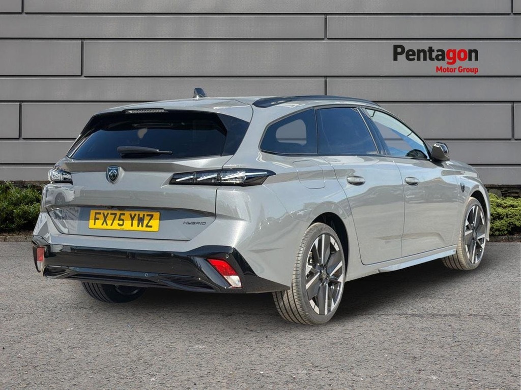 Peugeot 308 SW 1.2 Gt Estate Hybrid E Dsc Euro 6 Ss Grey #4