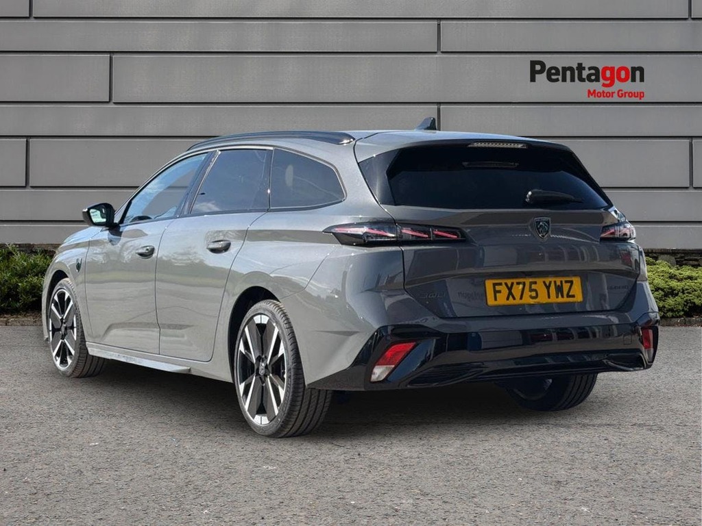 Peugeot 308 SW 1.2 Gt Estate Hybrid E Dsc Euro 6 Ss Grey #2