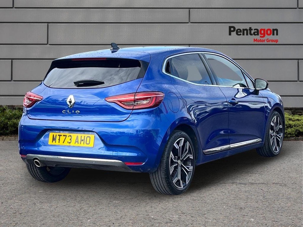Renault Clio 1.0 Tce Techno Hatchback Euro 6 MT73AHO Blue #4