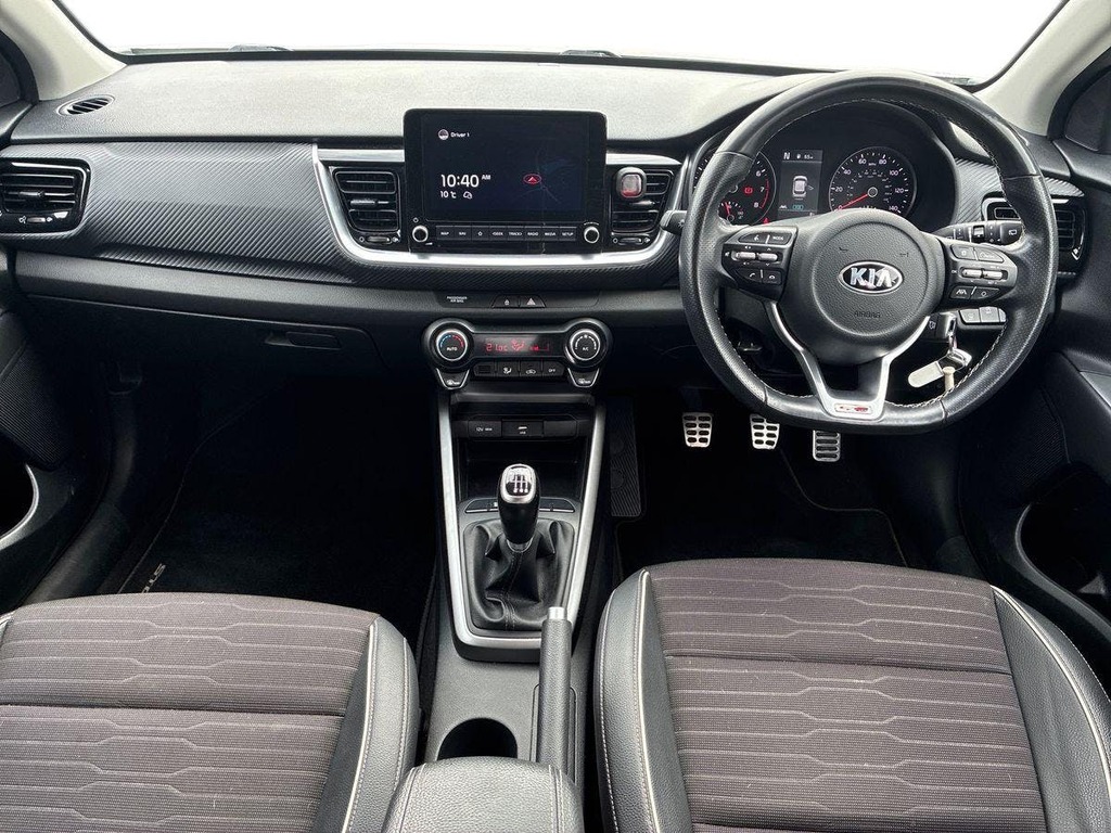 Kia Stonic 1.0 T Gdi Mhev Gt Line Suv Hybrid Manua MW71XFB White #6