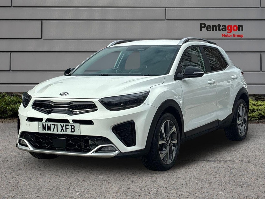 Kia Stonic 1.0 T Gdi Mhev Gt Line Suv Hybrid Manua MW71XFB White #3