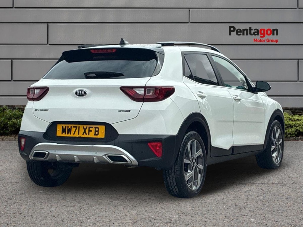 Kia Stonic 1.0 T Gdi Mhev Gt Line Suv Hybrid Manua MW71XFB White #4
