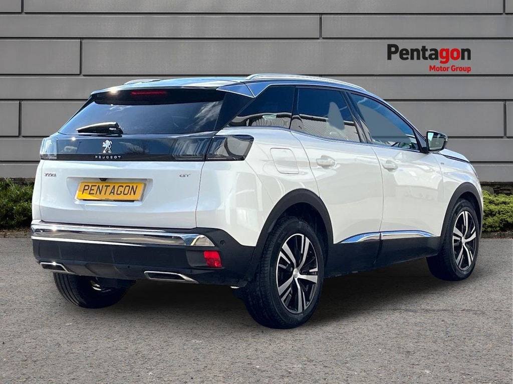 Peugeot 3008 1.2 Puretech Gt Suv Eat Euro 6 Ss 1 LF72NZL White #4