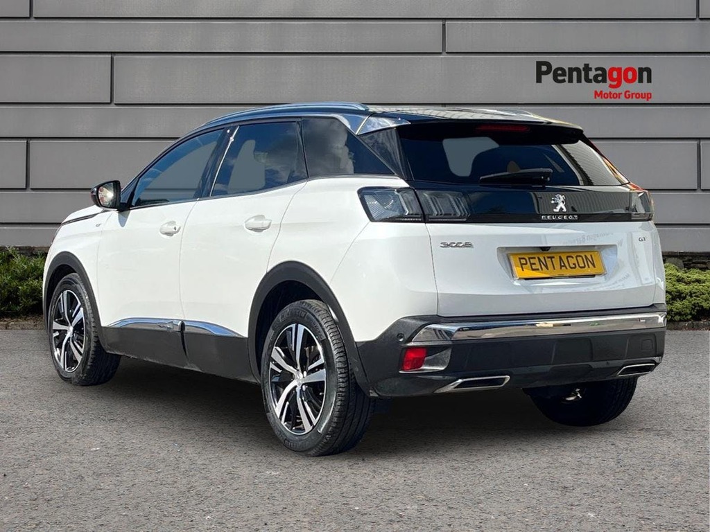 Peugeot 3008 1.2 Puretech Gt Suv Eat Euro 6 Ss 1 LF72NZL White #2