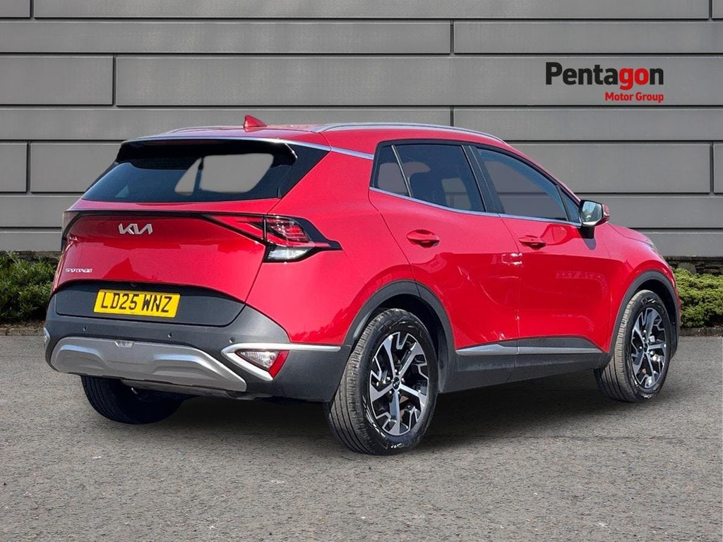 Kia Sportage 1.6 T Gdi Mhev 3 Suv Hybrid Euro LD25WNZ Red #4