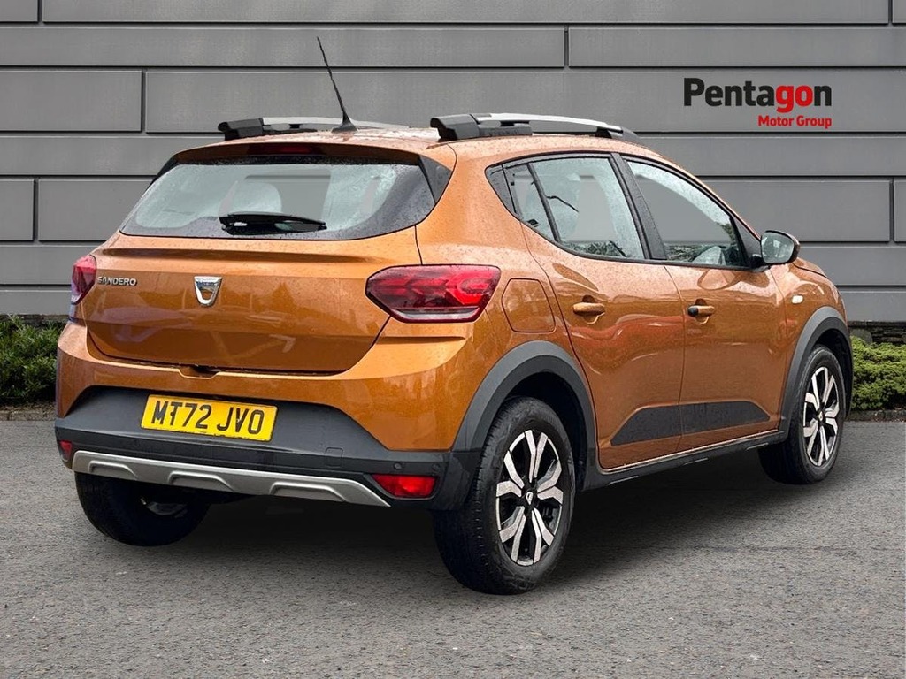 Dacia Sandero Stepway 1.0 Tce Prestige Hatchback Euro MT72JVO Orange #4