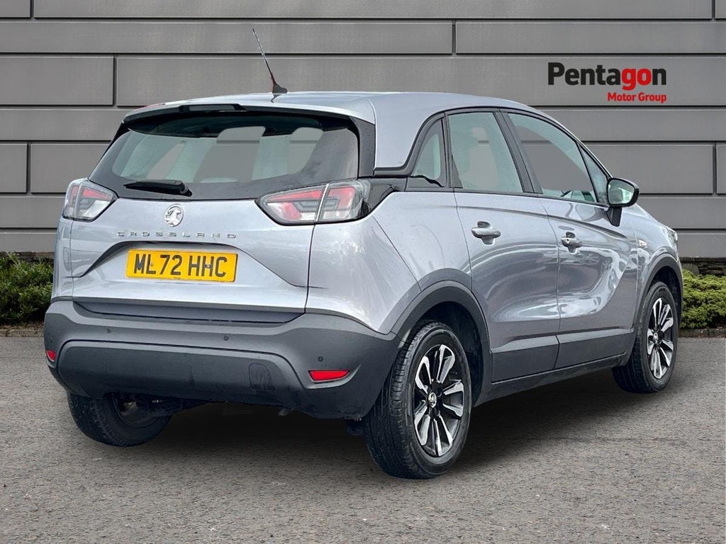 Vauxhall Crossland 1.2 Design Suv Euro 6 Ss 83 ML72HHC Grey #4