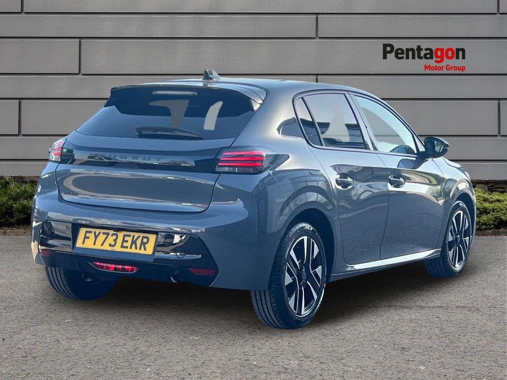 Peugeot 208 1.2 Puretech Allure Hatchback Eu FY73EKR Grey #4
