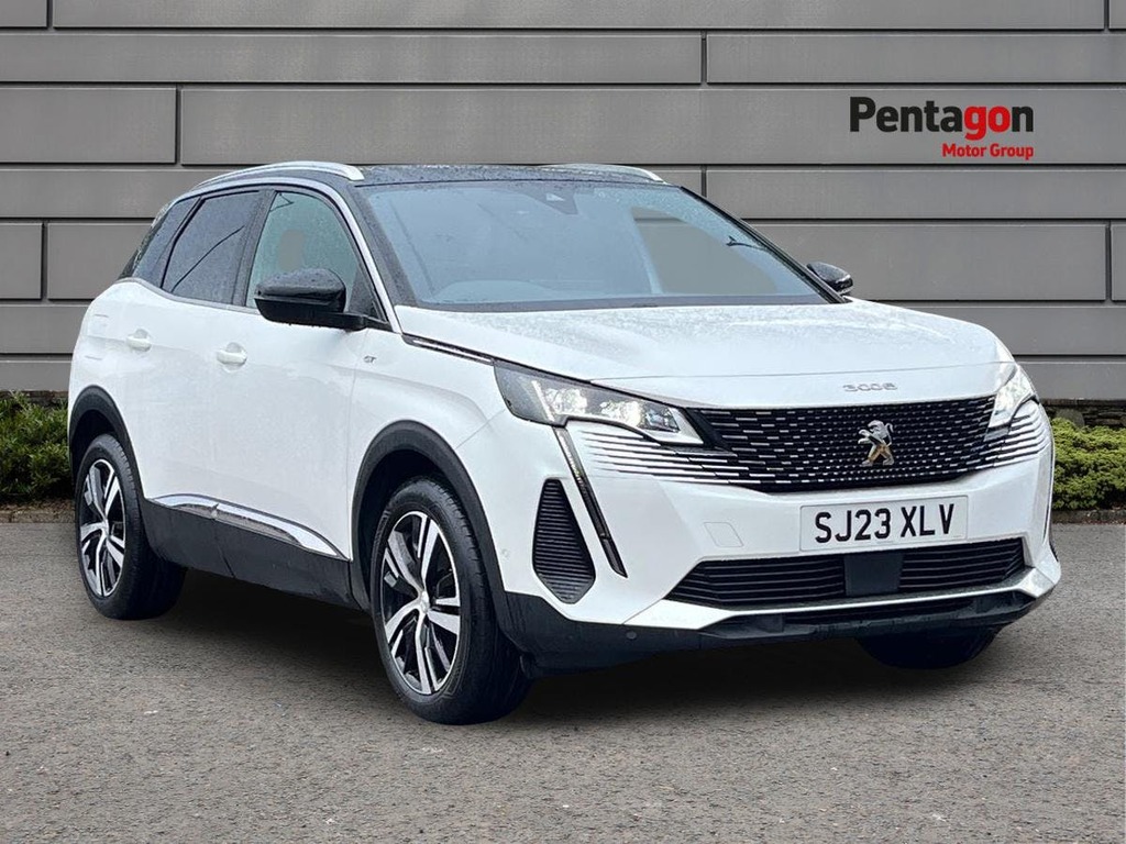 Peugeot 3008 1.2 Puretech Gt Suv Eat Euro 6 Ss 1 White