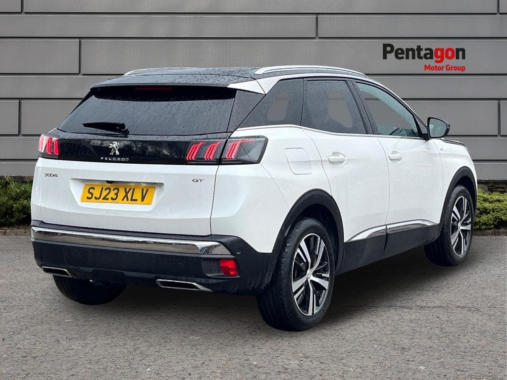 Peugeot 3008 1.2 Puretech Gt Suv Eat Euro 6 Ss 1 SJ23XLV White #4