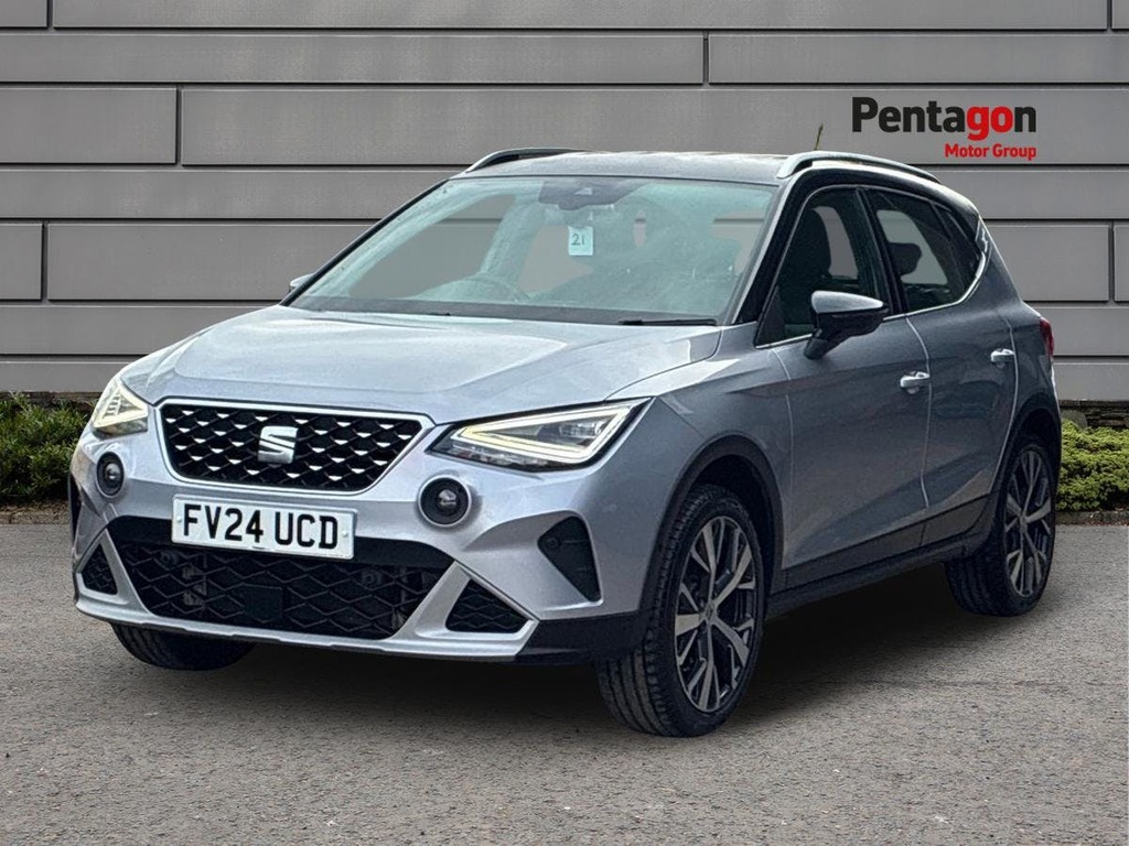 Seat Arona 1.0 Tsi Xperience Lux Suv Euro 6 FV24UCD Silver #3