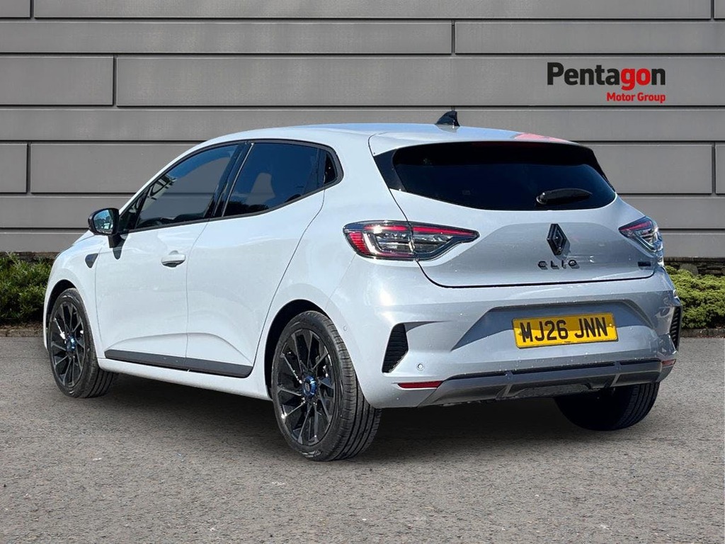 Renault Clio Hatchback Clio 1.6 E-tech Fh 145 Iconic Esprit Alp MJ26JNN Grey #2