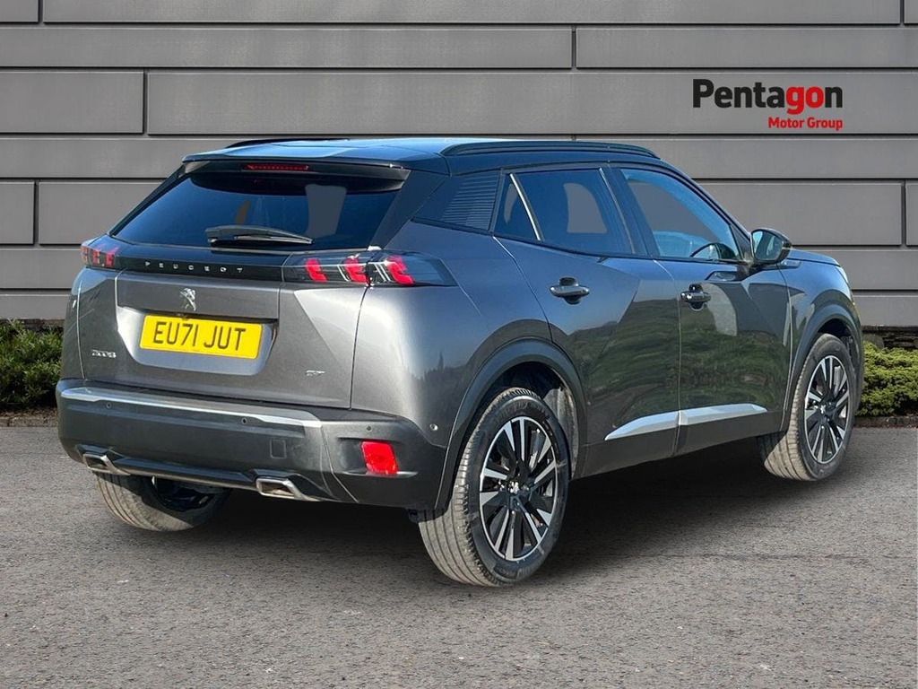 Peugeot 2008 1.2 Puretech Gt Premium Suv Euro EU71JUT Grey #4