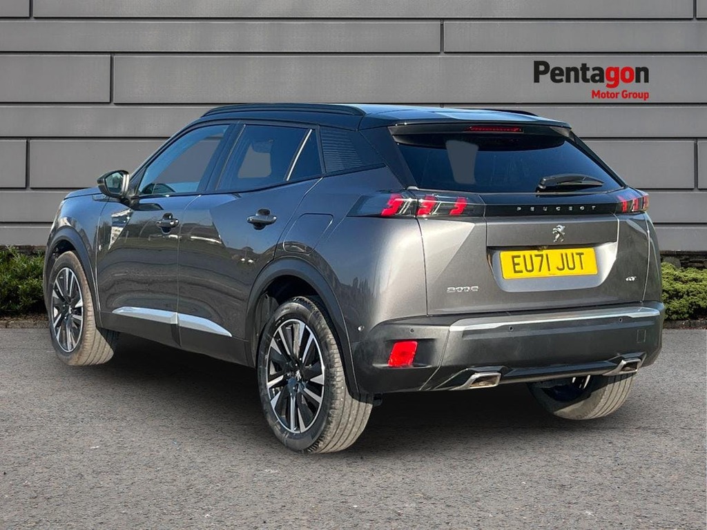 Peugeot 2008 1.2 Puretech Gt Premium Suv Euro EU71JUT Grey #2