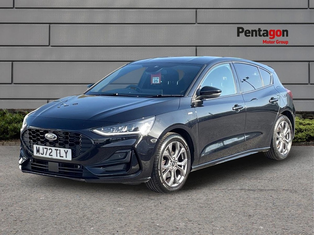 Ford Focus 1.0T Ecoboost St Line Hatchback MJ72TLY Black #3