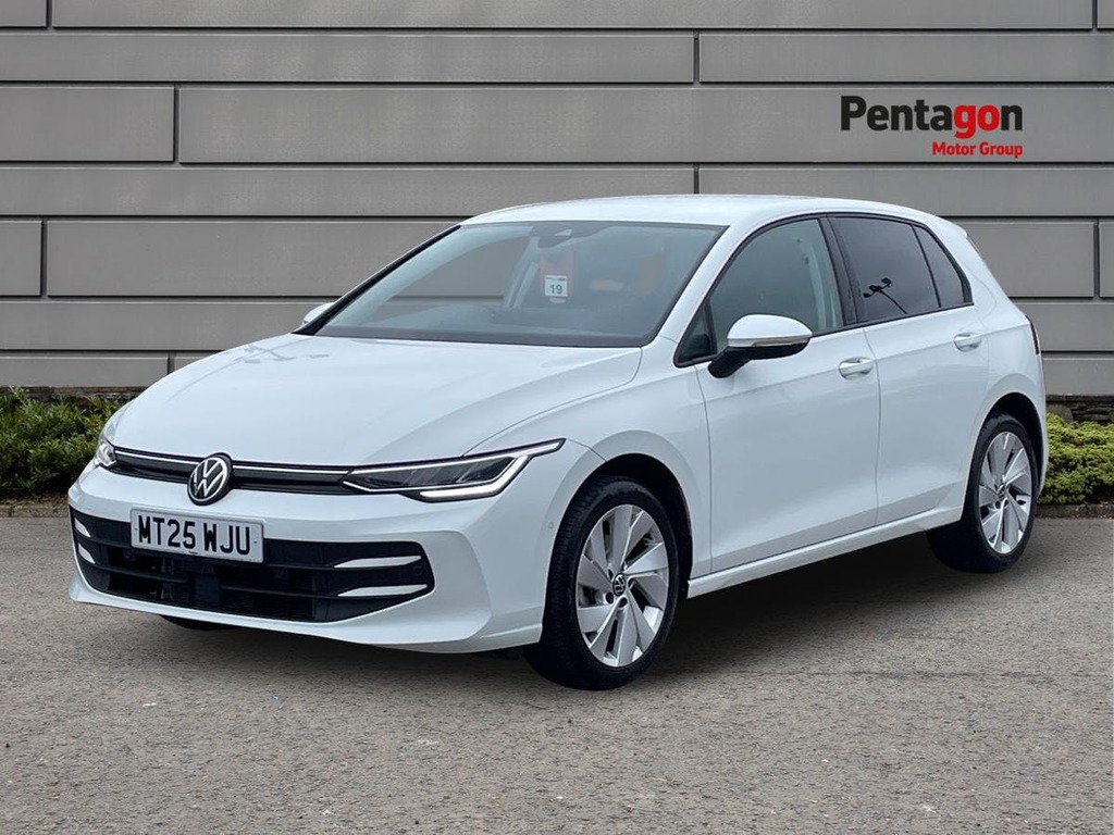 Volkswagen Golf 1.5 Tsi Match Hatchback Euro 6 MT25WJU White #3