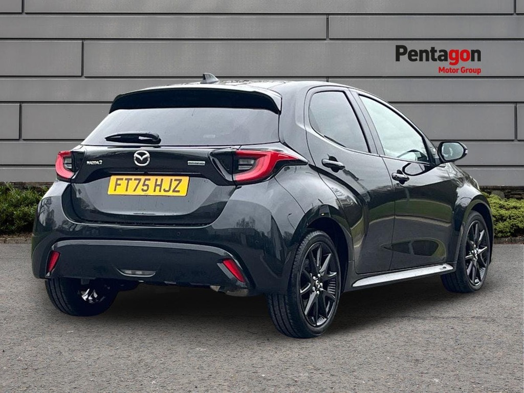Mazda 2 1.5H Homura Plus Hatchback Hybrid Cvt E FT75HJZ Black #4
