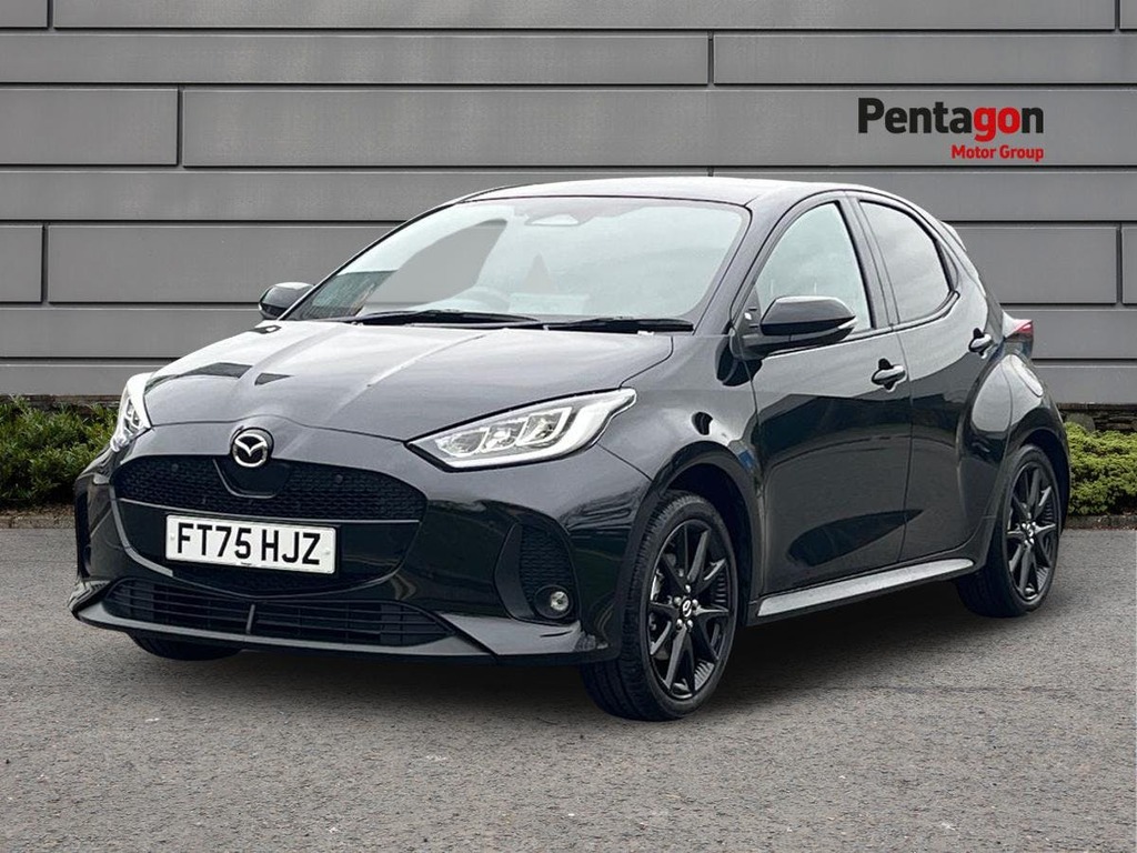 Mazda 2 1.5H Homura Plus Hatchback Hybrid Cvt E FT75HJZ Black #3