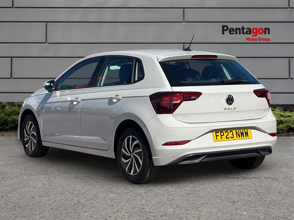 Volkswagen Polo 1.0 Tsi Life Hatchback Euro 6 S FP23NWW Grey #2
