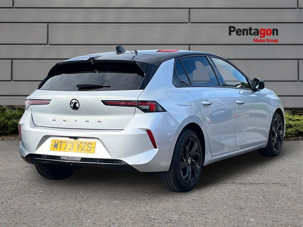 Vauxhall Astra 1.2 Turbo Gs Hatchback Euro 6 S MT73YZS Grey #4