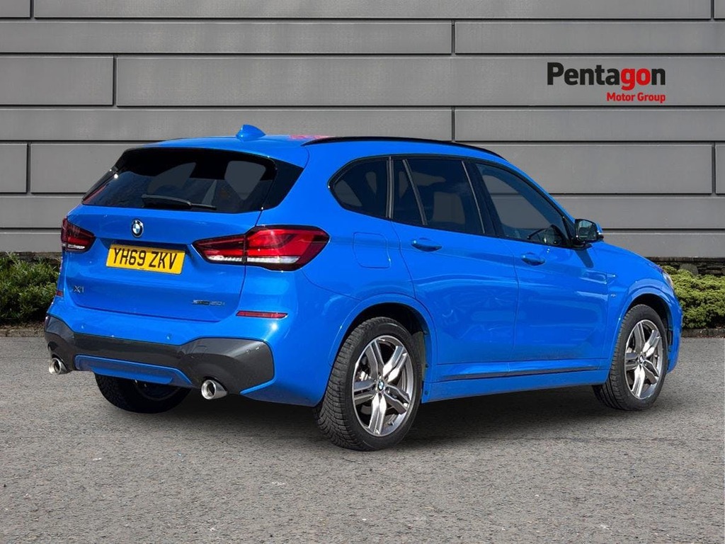 BMW X1 2.0 20I M Sport Suv Dct Sdrive Euro 6 YH69ZKV Blue #4