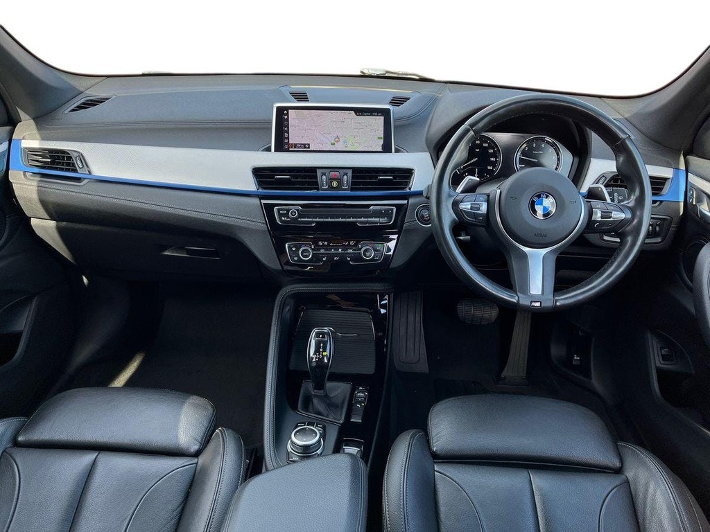 BMW X1 2.0 20I M Sport Suv Dct Sdrive Euro 6 YH69ZKV Blue #6