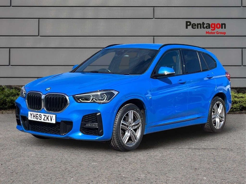 BMW X1 2.0 20I M Sport Suv Dct Sdrive Euro 6 YH69ZKV Blue #3