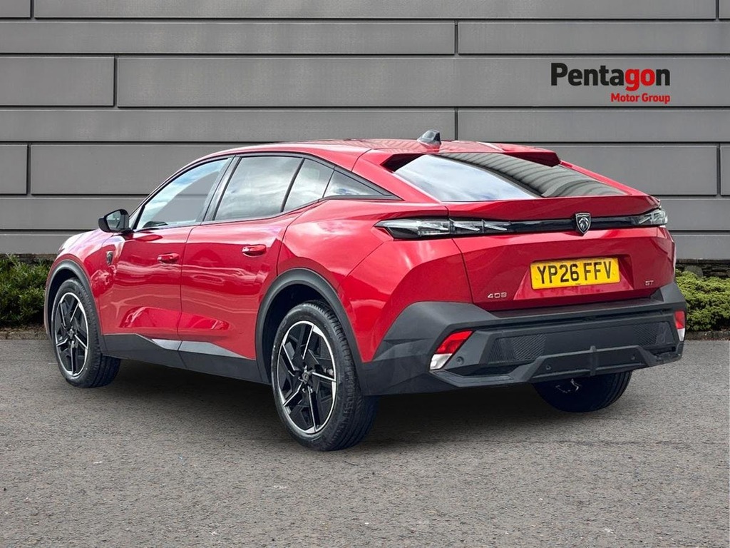 Peugeot 408 1.2 Hybrid Gt Fastback Hybrid E Dsc6 Eu YP26FFV Red #2